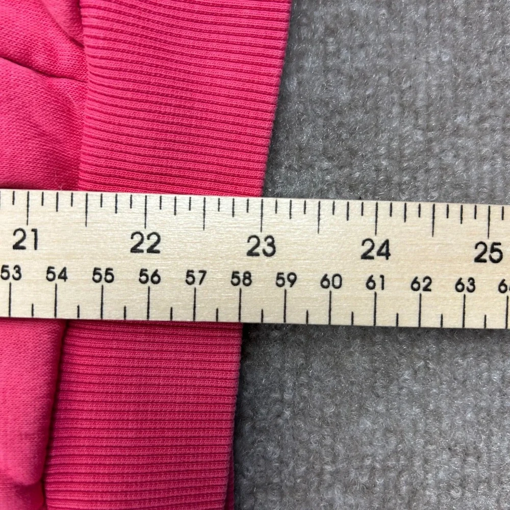 Nike Club Fleece Oversized Pullover Hoodie Girls Medium Aster Pink Swoosh Logo